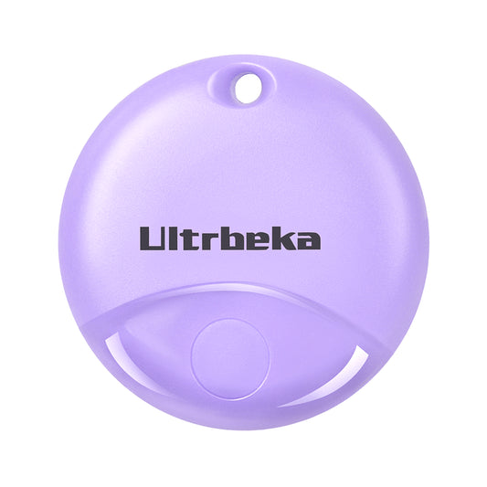 Ultrbeka AirTags 1 Pack Work for Apple Find My - Purple