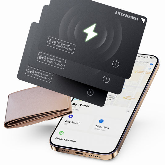 Slim Wallet Air tag Tracker Card 0.07inch-3Pack